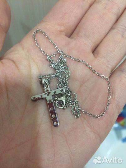 Крестик и кольцо Tiffany