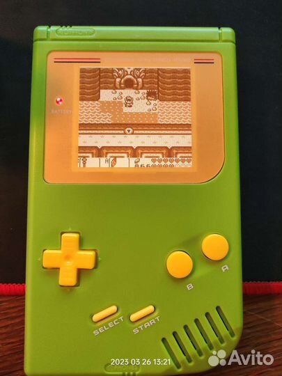 Gameboy DMG-01 ips mod Zelda