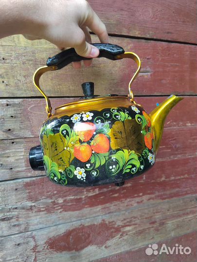 Расписной электрический чайник