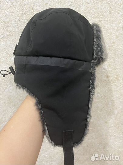 Шапка ушанка мужская adidas