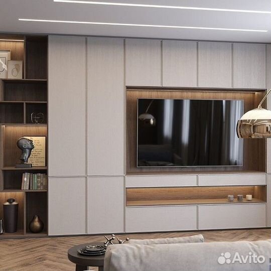 Мебель для тв зоны на заказ