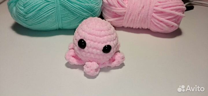 Вязаный осьминожка