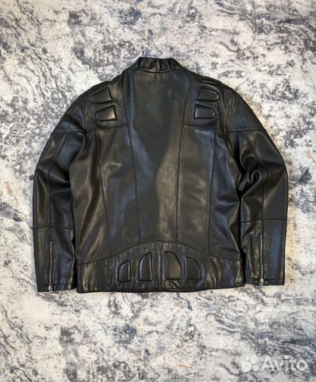 Кожаная куртка косуха Coogi оригинал