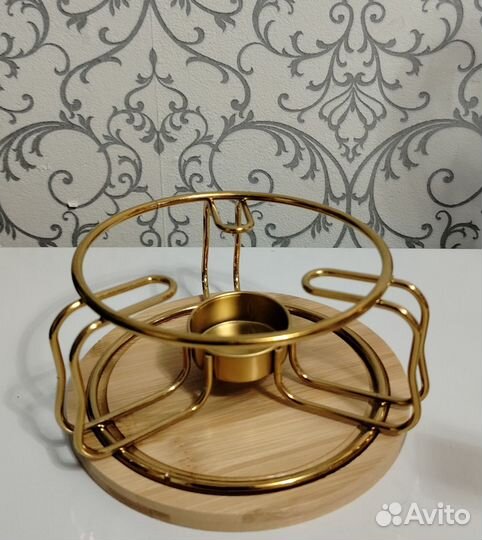 Чайник заварочный с сеточкой с подогревом