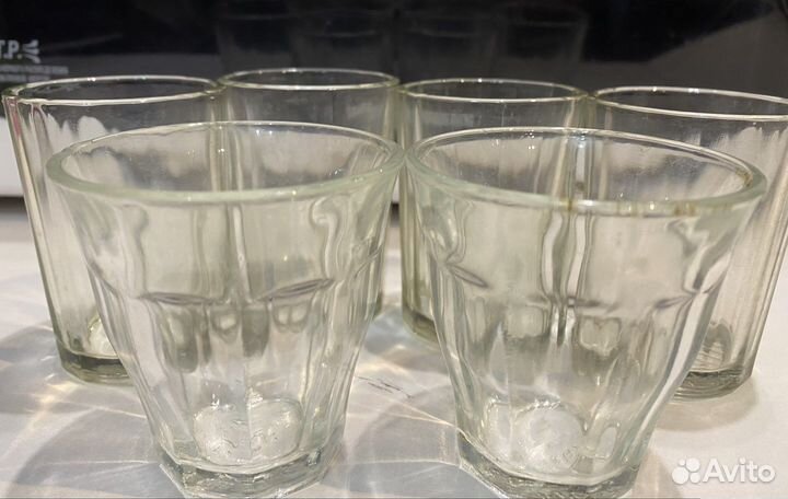 Граненые стопки СССР 6 шт