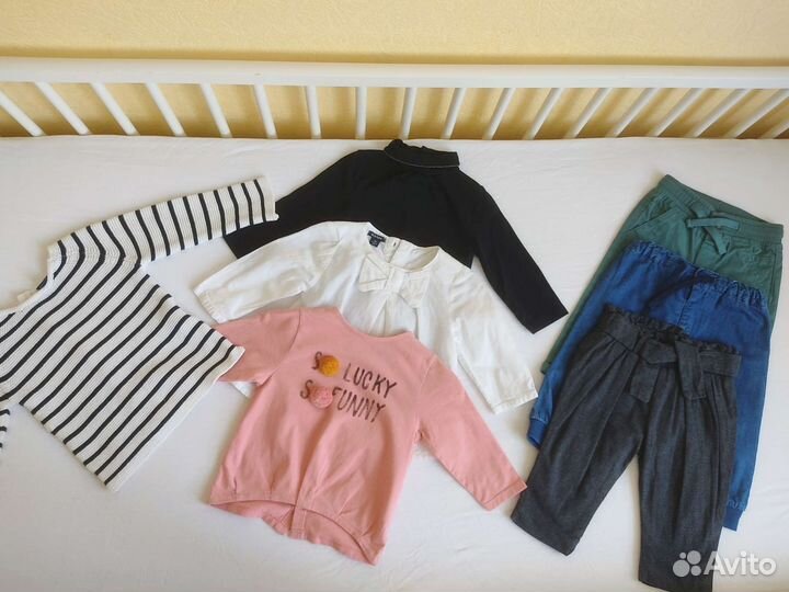 Вещи пакетом 68-74р. kiabi