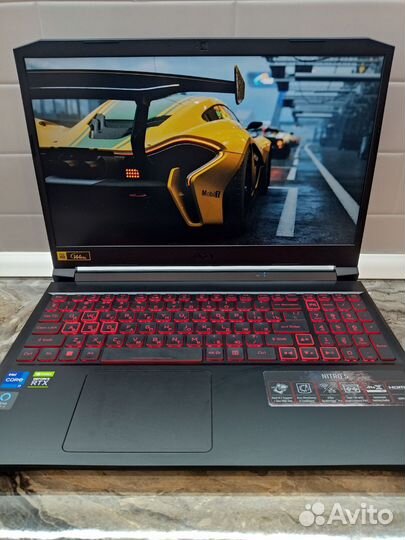 Игровой Acer core i7-11800H-16ядер/nvidiartx3050TI