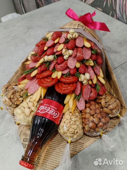 Мужские букеты съедобные