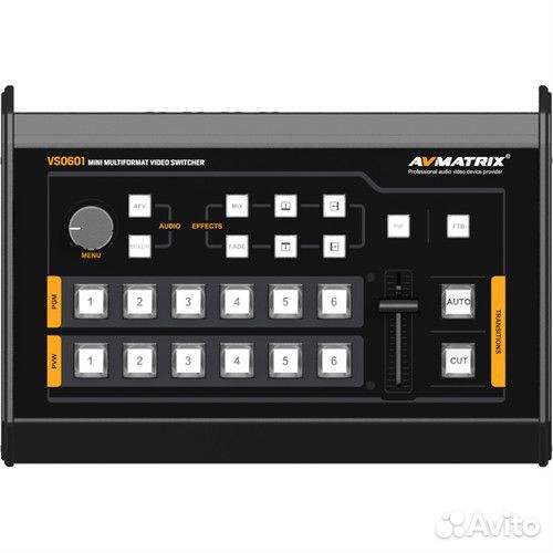 Видеомикшер avmatrix VS0601 компактный 6CH SDI