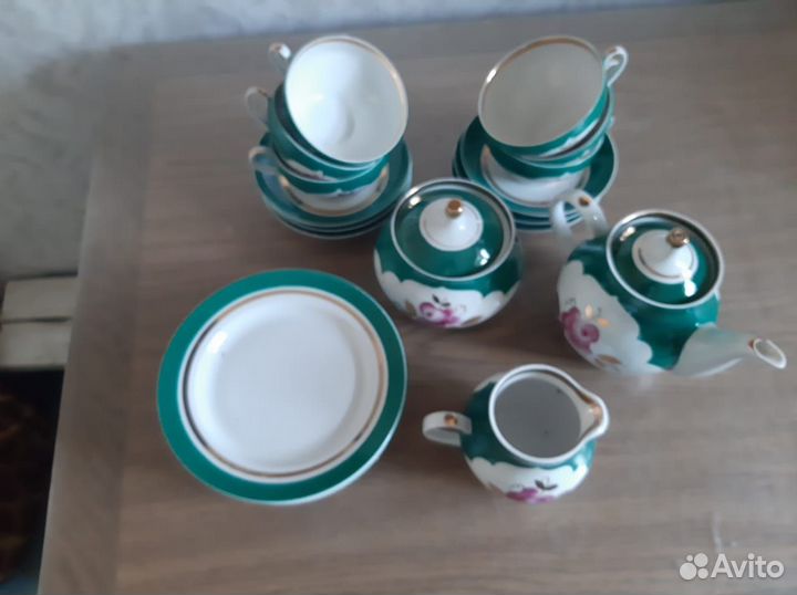 Чайный сервиз. Дулево