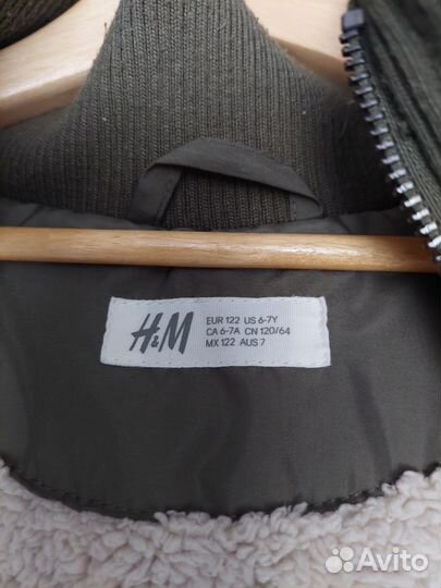 Куртка парка hm осень зима 122