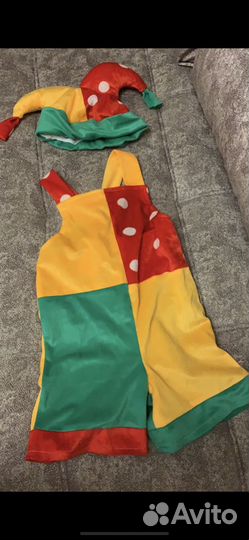 Костюм петрушка на прокат