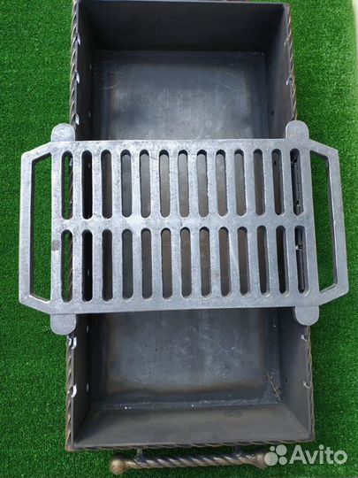 Чугунная решетка гриль