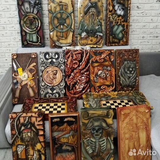 Нарды ручной работы