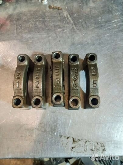 Шейки крепления коленвала VW