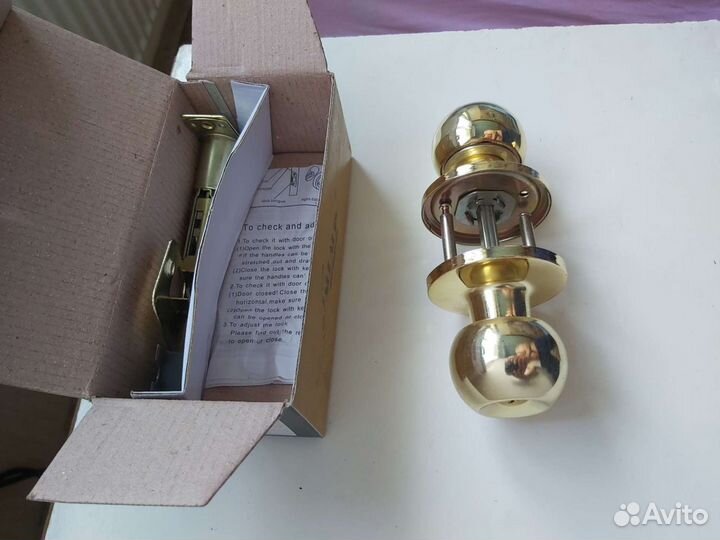 Дверные ручки межкомнатные с замком