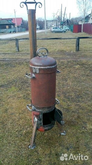 Мангал коптильня барбекю, 3 в одном удобно для дач