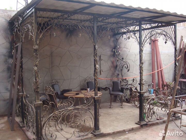 Кованые беседки
