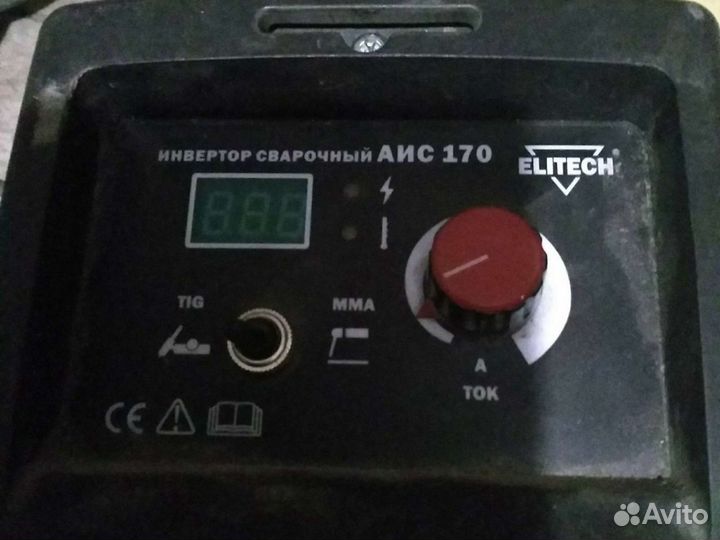 Неисправный инвертор elitech аис 170