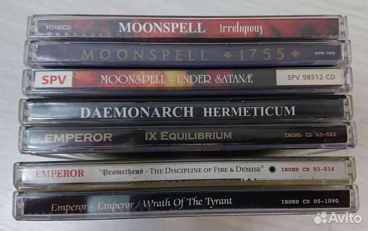 CD Moonspell / Daemonarch / Emperor