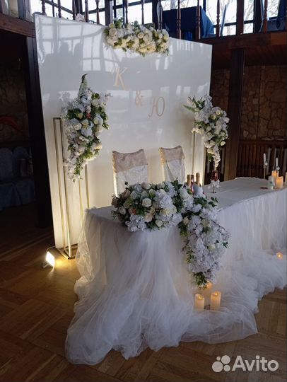 Бюджетное Свадебное оформление