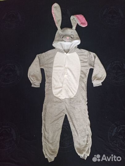 Костюм Кигуруми серый кролик