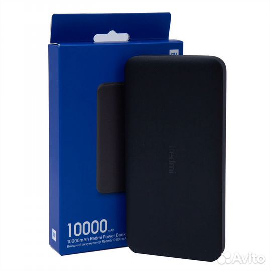 Внешний аккумулятор Xiaomi Redmi 10000mAh (черный)