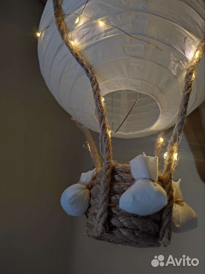 Монгольфьер декоративный светильник