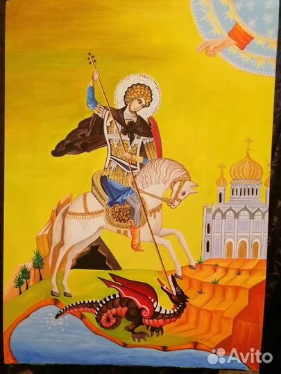 Картина Георгий победоносец