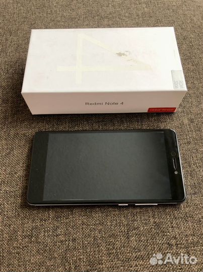 Смартфон xiaomi redmi note 4