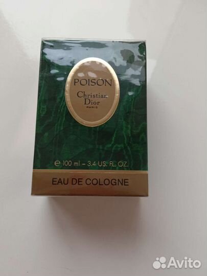 Poison dior, EAU DE cologne. 100 мл