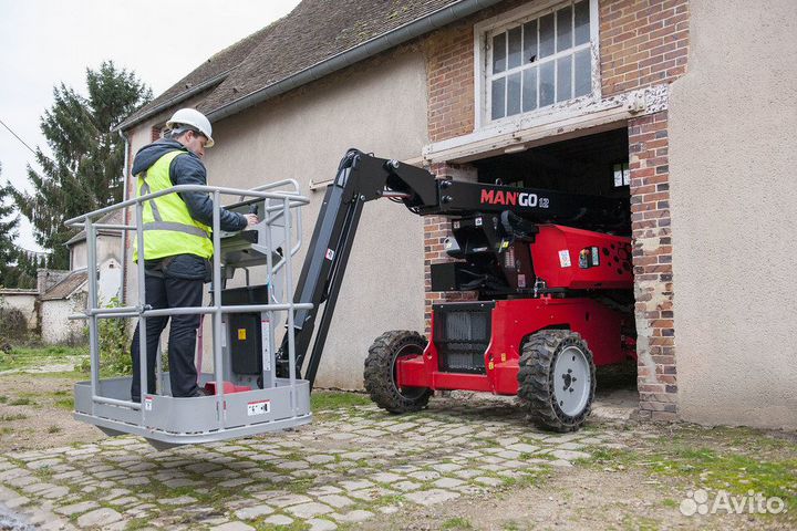 Аренда Подъемник Коленчатый Manitou 12 м Пиканиска