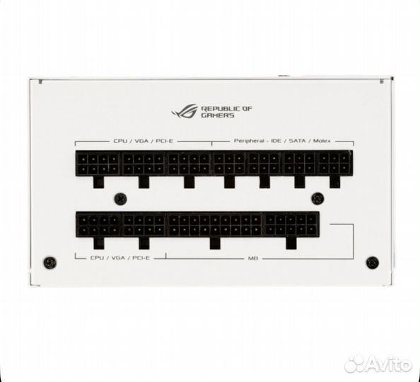 Блок питания asus ROG strix 850W white edition