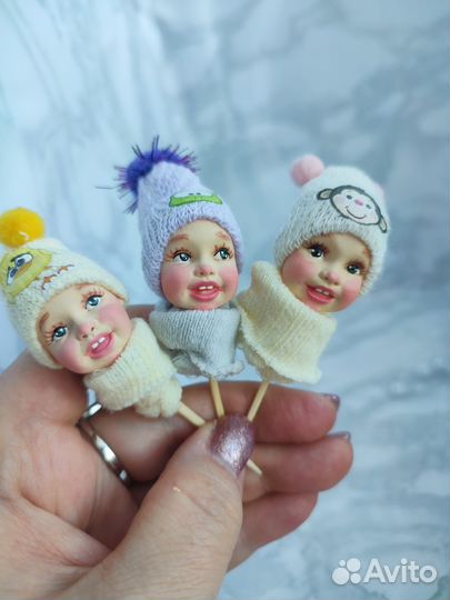 Шапочки для ватных игрушек