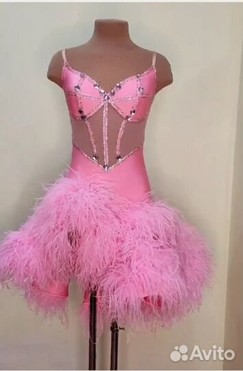 Платье для бальных танцев Юниоры 2