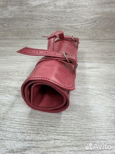 Кожаная скрутка для ножей