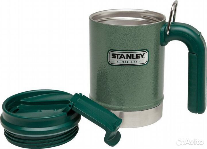 Термокружка stanley Classic походная 0.47L зеленый