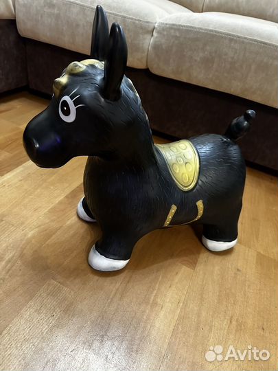 Лошадка прыгун детская