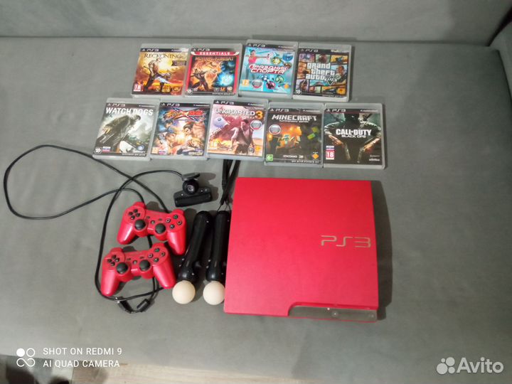 Игровая приставка ps3 slim