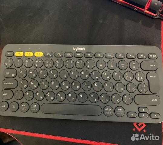 Logitech Клавиатура беспроводная K380,темно-серая купить в Москве ...