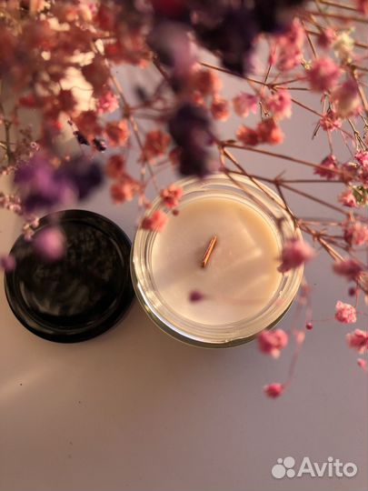 Свеча из соевого воска 