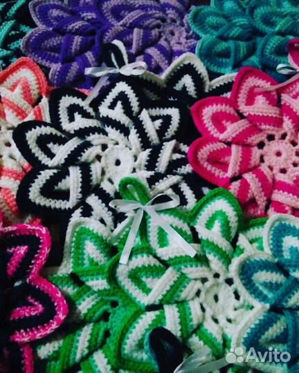 Кухонные прихватки Весенние краски