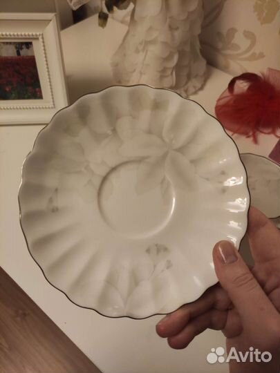 Кофейная пара фарфор новая