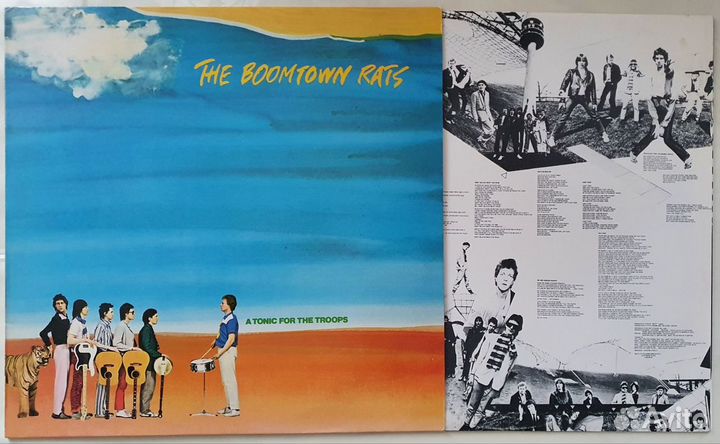 Boomtown Rats 6LP Коллекция виниловых пластинок