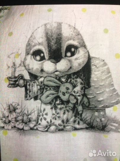 Бортики в кроватку + простынь на резинке