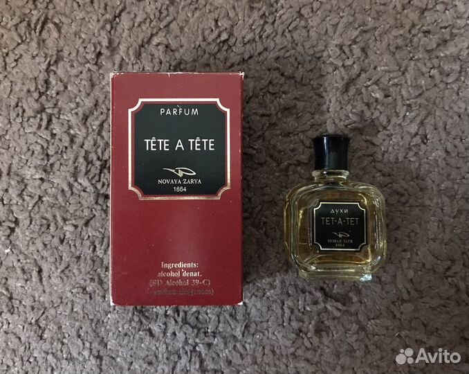 Духи винтаж «Тет-А-Тет» Новая заря