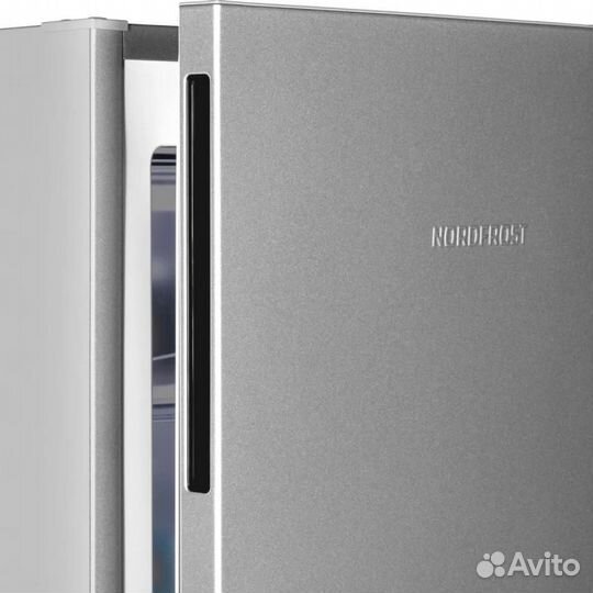Морозилка nordfrost DF 261 SAP серебристый