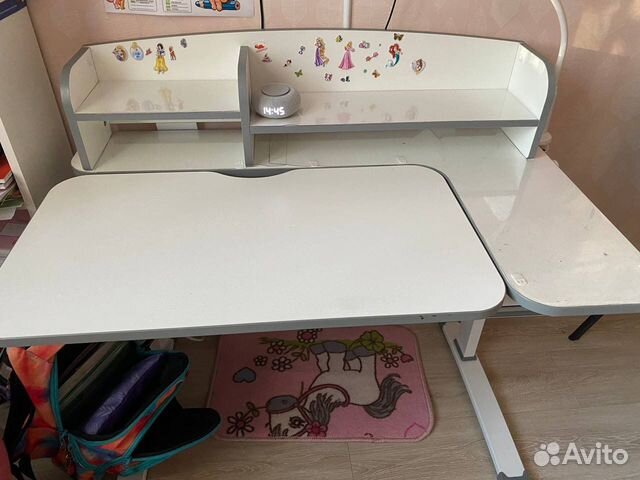 Растущая парта Mealux Martin с надстройкой