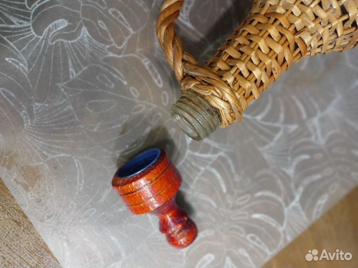 Бутыль для вина плетёная 0,7 л