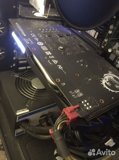 Видеокарта msi GeForce GTX 1650 Gaming X 4 gb